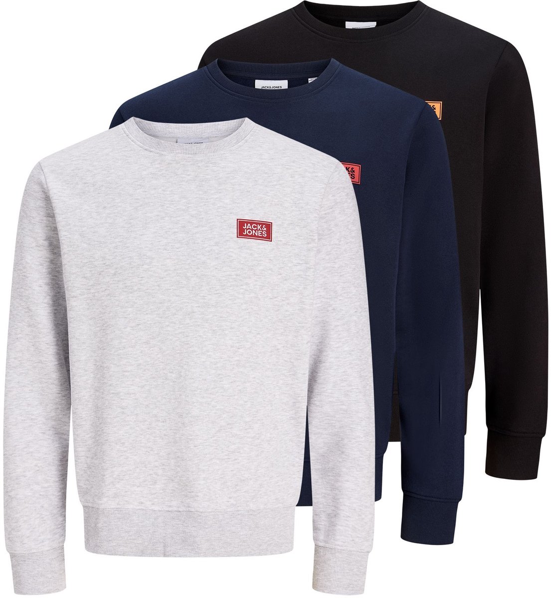 Jack & Jones Sweatshirt 3-pack Sweatshirt