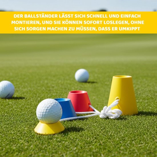 Golf Tees - Golf Opzetstuk - Golf Oefenen - Winterbestendig Plastic - 1 stuk - Meerkleurig van GOLF — afbeelding 5
