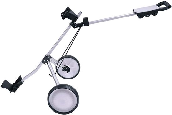 Golftrolley met 2 wielen - Golfkar opvouwbaar - Golfen op de baan - Inclusief beker- en scorekaarthouder - Opvouwbaar ontwerp — afbeelding 4