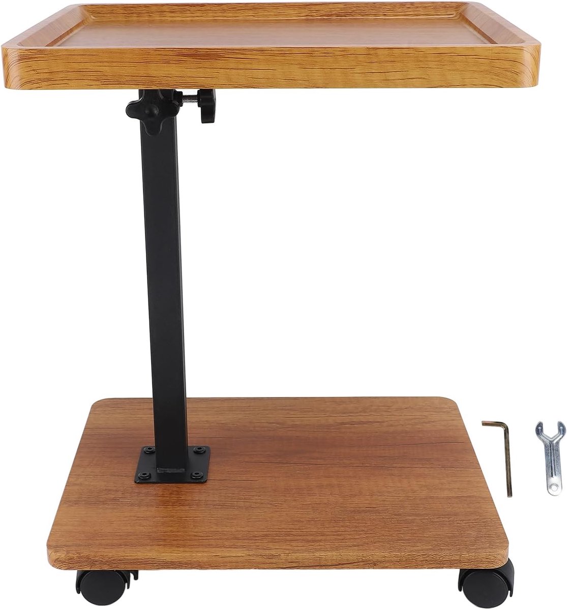 Ejoyous Adjustable side table, bedside table, sofa side table, narrow side table, coffee table, laptop table for sofa - ShopVlot
