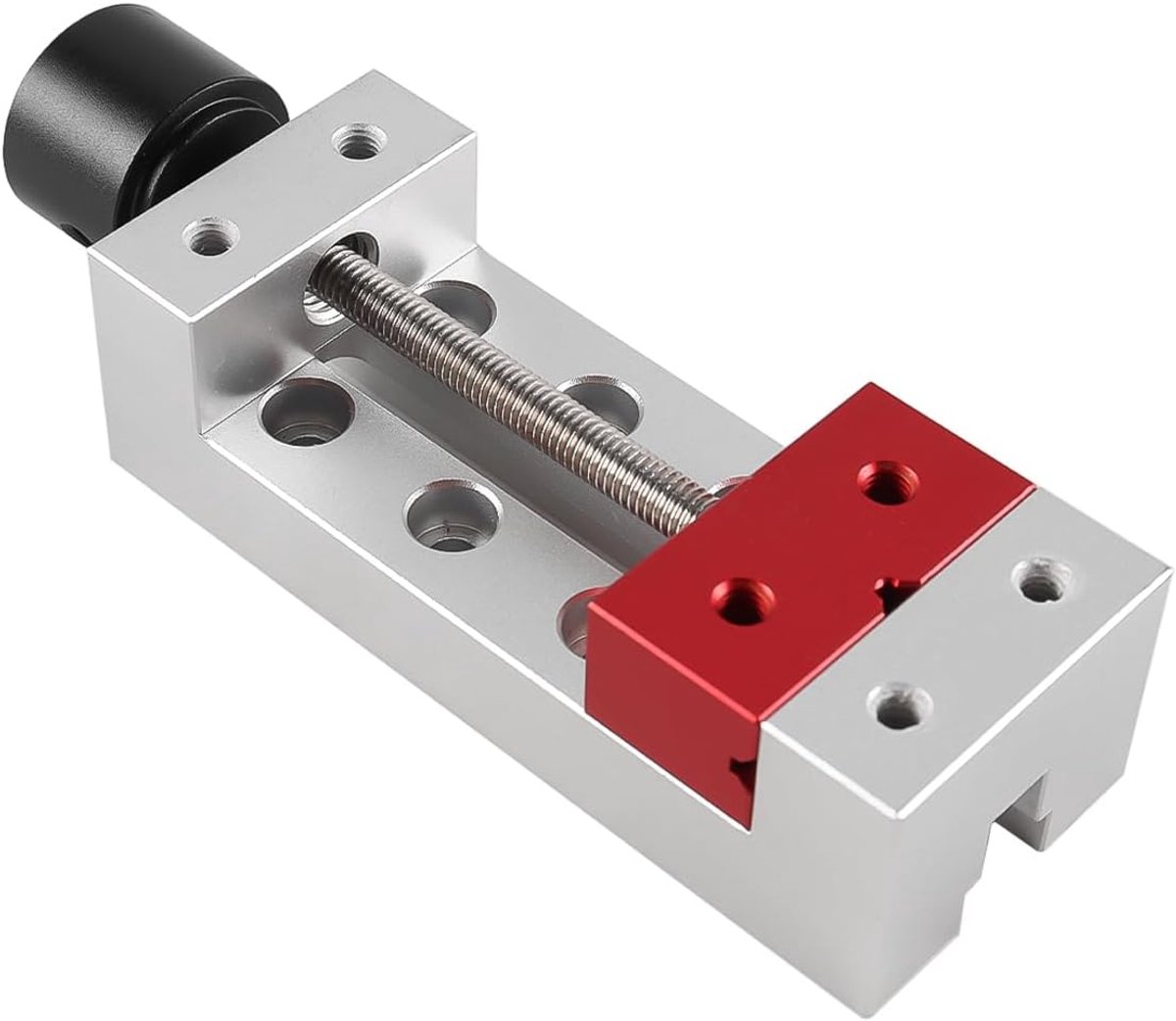 SnelShoppen - Desktop Parallel Klem CNC Mini Vise Aluminium Legering Open Parallel Klem voor Industrieel Werkplaats Horloge Reparatie Beeldhouwen Sier