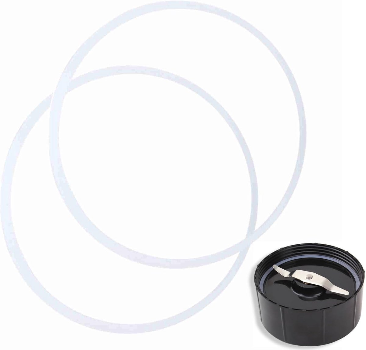 SnelShoppen 2PCS Blender Sealing O Ring Gaskets Vervangingen Rubber Juicer Blender Seal Ring Hoge Kwaliteit Siliconen voor 600W 900W 1000W 1200W J