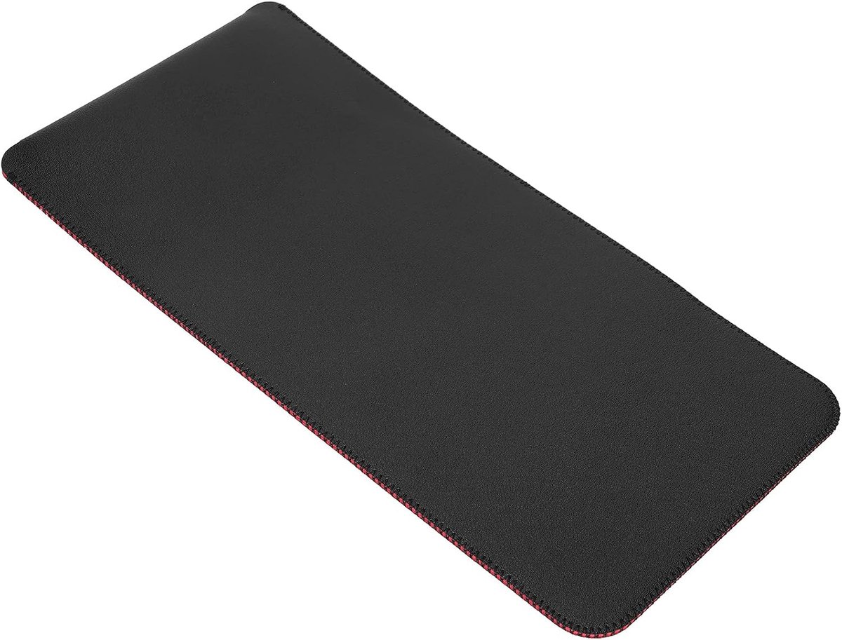 SnelShoppen - Naroote Magic Toetsenbord Cover, Dun Draagbare Stof- en Waterdichte Toetsenbordhoes voor K380, Zwart-Rood, Veilig en Stijlvol