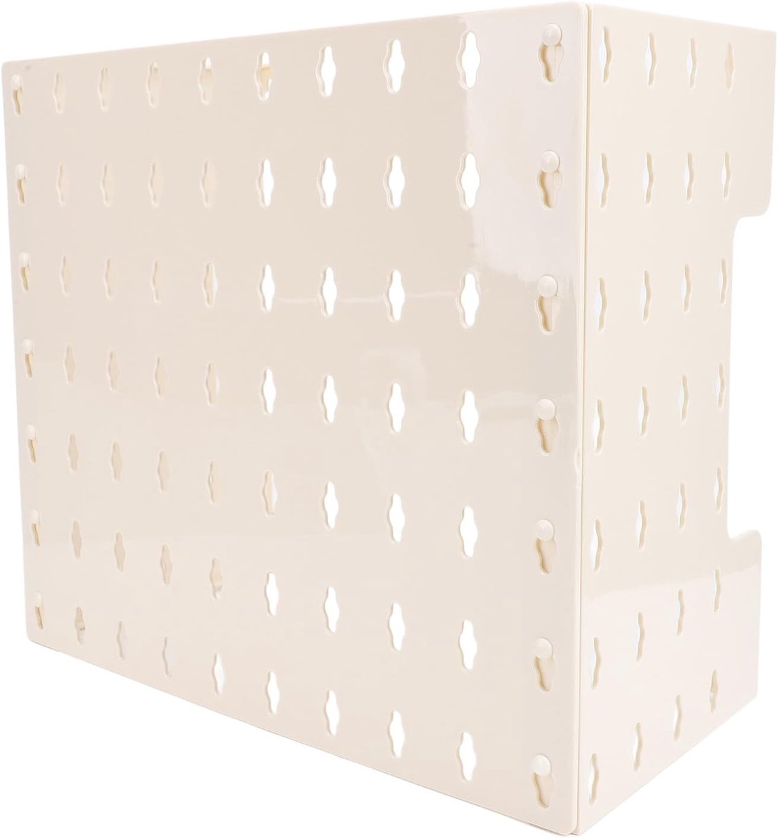 SnelShoppen - Pegboard Combinatiekit, Minimalistisch Stevig Opbergrek voor Keuken en Kantoor, Gasboiler Pijpleiding Afscherming Cover (S)