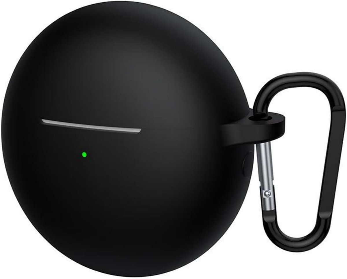 SnelShoppen - Beschermhoes voor Huawei Freebuds 7i - Ultra Dun, Schokbestendig, Krassenbestendig, Zwart Siliconen, Perfect voor Dagelijks Gebruik
