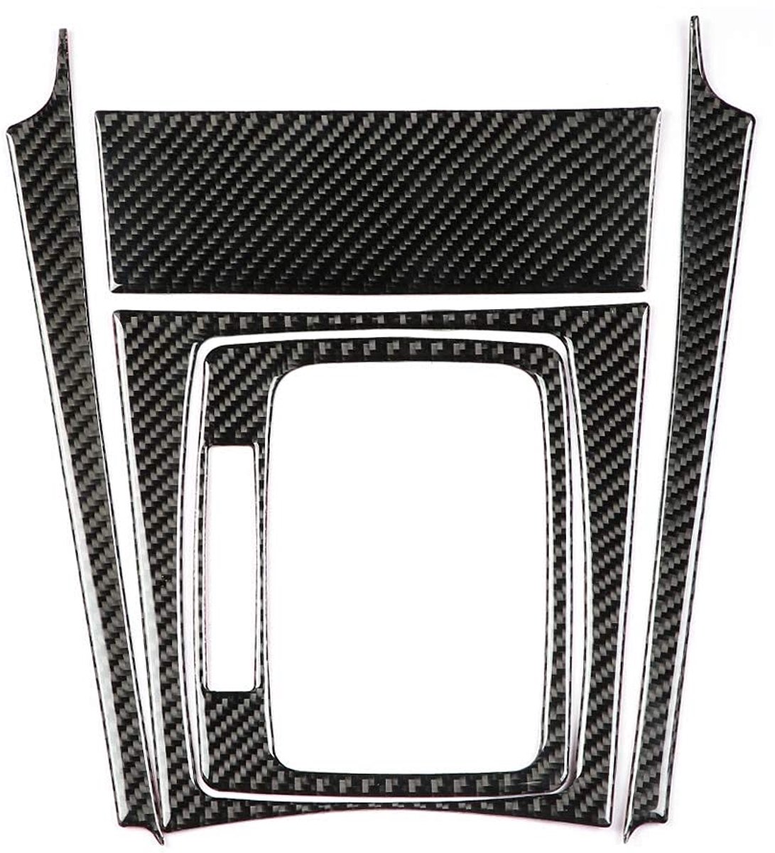 SnelShoppen - Carbon Switch Paneel Cover Frame voor Mercedes W204 C-Klasse 2007-2013 - Links - Duurzaam, Lichtgewicht, Krasbestendig en Corrosiebesten