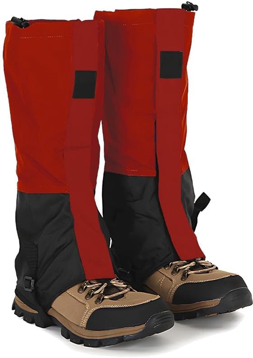 SnelShoppen - Gaiters voor winterwandelingen, joggen, klimmen, hiken, vissen - 2 stuks, 45x40 cm, waterdicht, poly, bescherming tegen modder en stenen