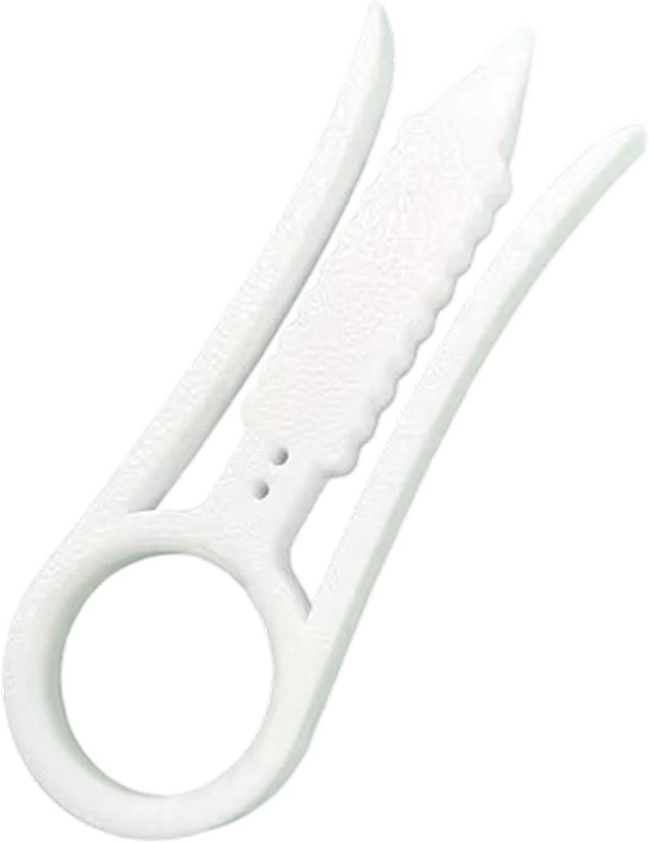 Kabelstriptang - Draadstripper Gereedschap - Netwerkkabels Strippen - Precisie Isolatie Verwijderen - 7.9x2.7x0.6cm - Wit