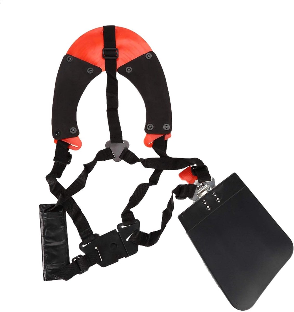 SnelShoppen - Professionele Trimmer Schouderriem Universele Pasvorm Tuin Trimmer Harnas Band Verstelbare Gevoerde Strap met Dubbele Duurzame Nylon Ban