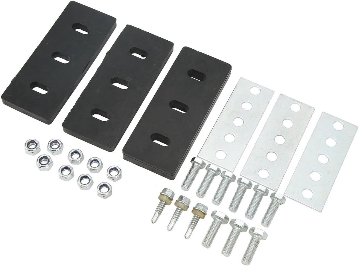 SnelShoppen - Snow Blower Impeller Kit 3/8in HD - Universele Modificatie voor 2-Fase Machines - Versterkt Rubber voor Verbeterde Sneeuwafvoer en Gooia