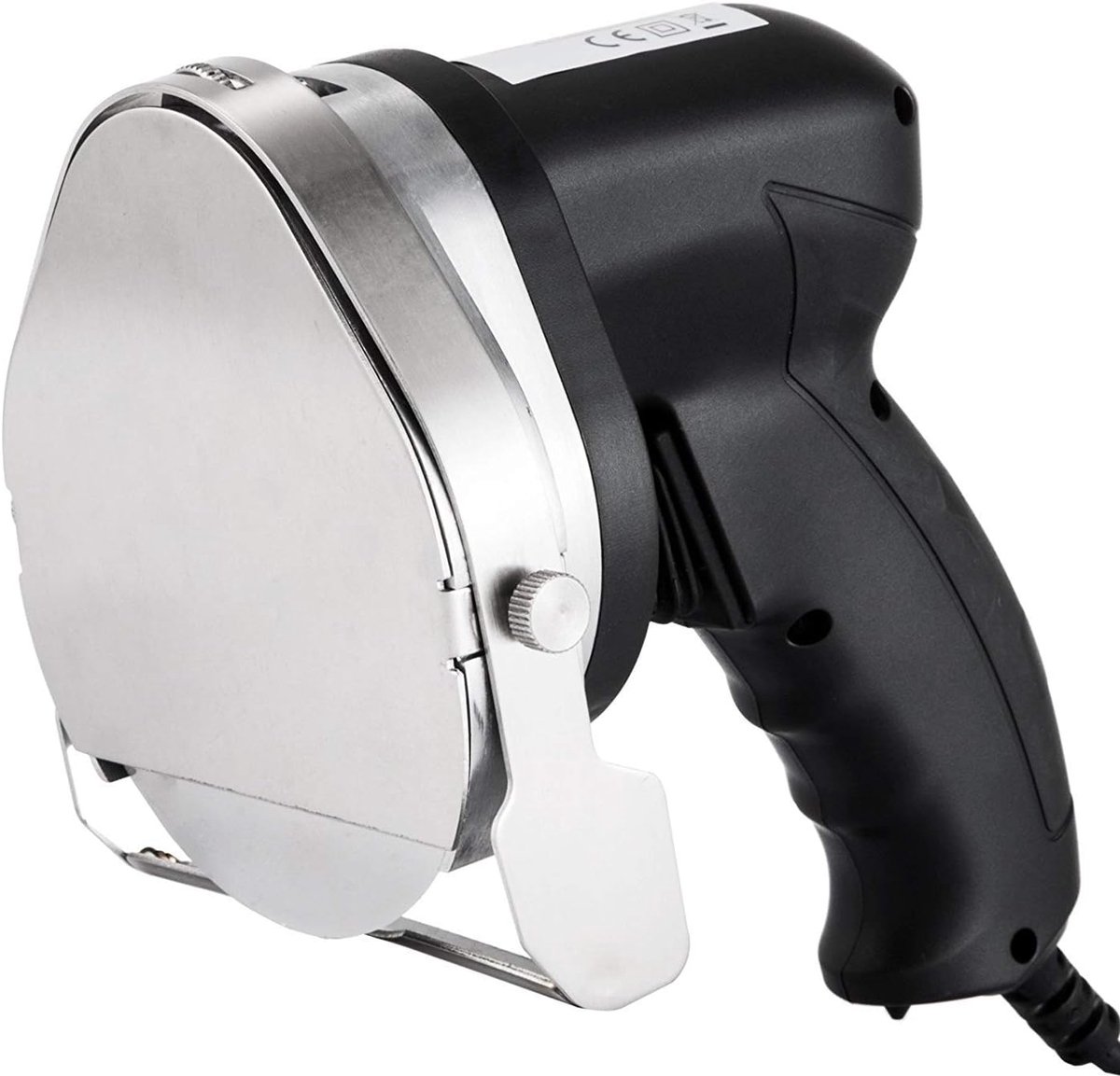 SnelShoppen - Professionele Elektrische Kebab Snijmachine 220V - Veiligheid met Mesbeschermer - Instelbare Dikte 1-8 mm - Ideaal voor Feesten en Keuke