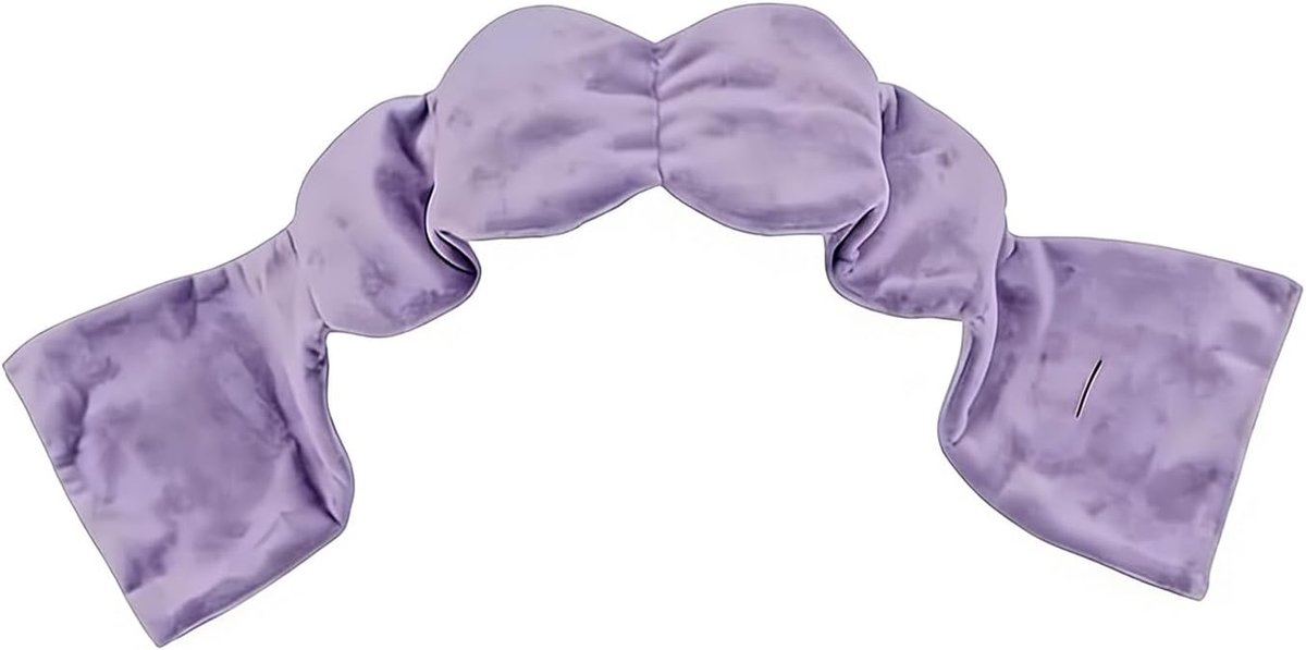 SnelShoppen - Comfortabel Ontspannend Oogmasker - Verzwaarde Oogbedekking 270 g - Zachte Stof - Verlichting van Vermoeidheid - Ideaal voor Slaap en On