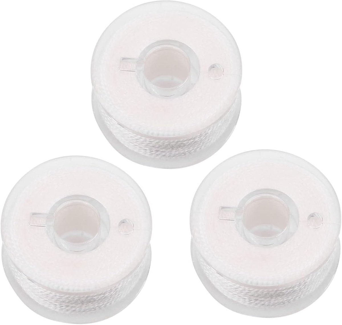 SnelShoppen - 3 Stuks Vissnoer Wateroplosbare PVA Witte Aaslijn Trechter Systeem 20m Vissnoer Tape Gereedschap Accessoire