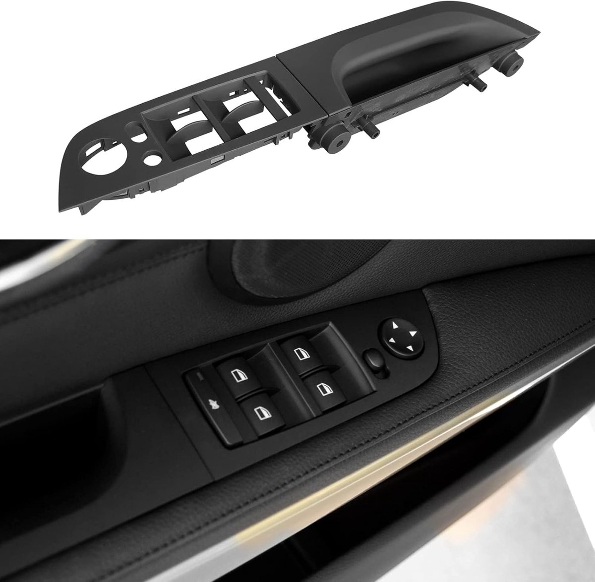 SnelShoppen - TTCR-II Deurgreep voor BMW 3 Serie E90 E91 - Voorzijde Links - 326 318 320 323 325 328 330 - 2004-2007 - Verkrijgbaar in 35.5 cm en 37.5
