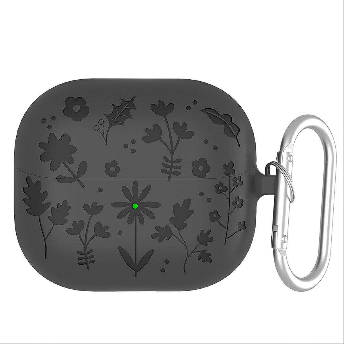SnelShoppen - Ultra Dunne Silicone Beschermcase voor Samsung Galaxy Buds 3/3 Pro - Schokbestendig, Zacht, Krasbestendig, Zwart, Anti-Vingerafdruk, Ide