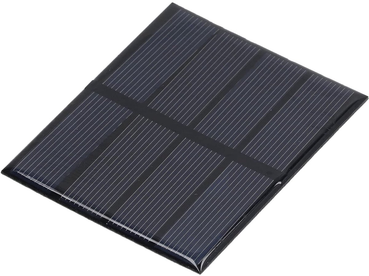 SnelShoppen - 0.6W 2V Zonnepaneel Cel Polysilicon Batterijoplader Module voor Zonne-energie Systeem, Lichtgewicht, Duurzaam, Ideaal voor Camping, Tuin