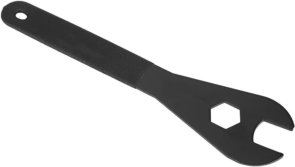 SnelShoppen - Fietsonderhoud Sleutel, Ergonomische en Antislip Naven Sleutel voor Fietsreparatie Gereedschap (19mm)