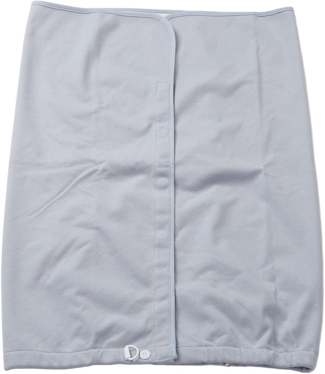 SnelShoppen - Portable Incontinentiematras, Waterdicht en Lekvrij Matraskleed voor Volwassenen Wasbaar Herbruikbaar Waterabsorberend Grijs Blauw (XL)