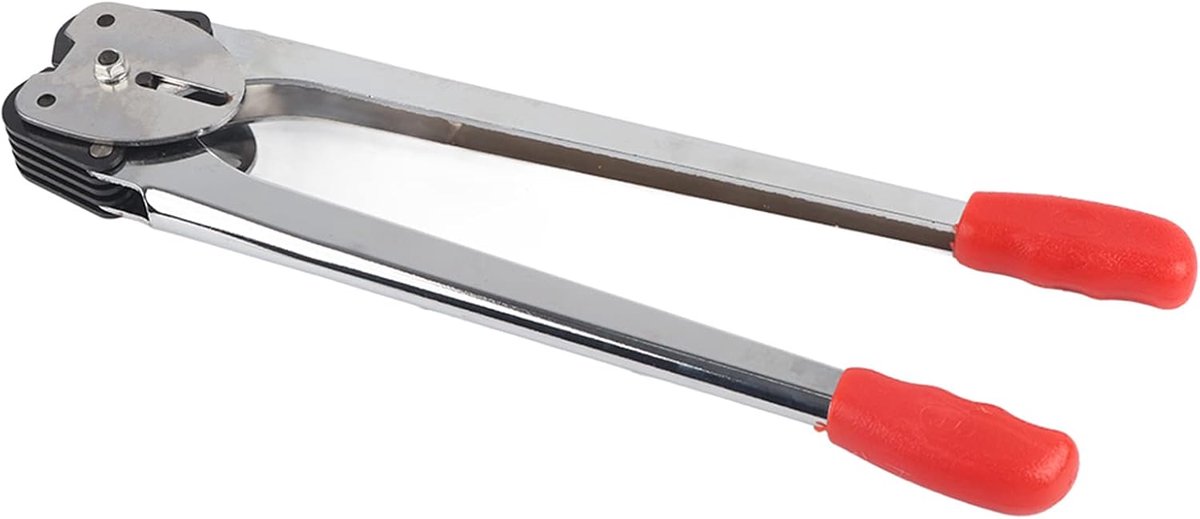 SnelShoppen - Handmatige verpakkingsmachine, kunststof strapping machine met rubberen grip, karton verzegelen tape en dispenser voor efficiënt verpakk