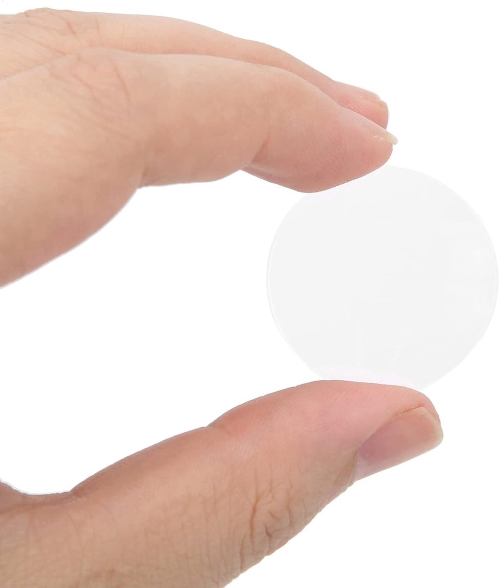 SnelShoppen - Watch Glass Vervanging 15Pcs Mineraal Convex Horlogeglas Lens 26-33mm Horloge Onderdelen Meetbeker Deksel Horlogeglas Set
