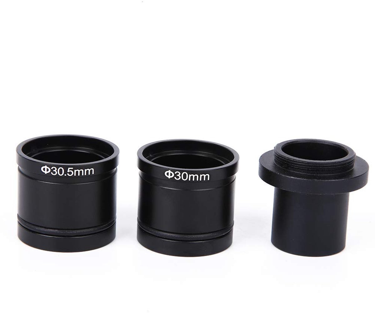 Microscope Adapter, Digital Microscope Camera C-Mount Adapter Lens CCD Camera Interface Adapter Accessory - ShopVlot