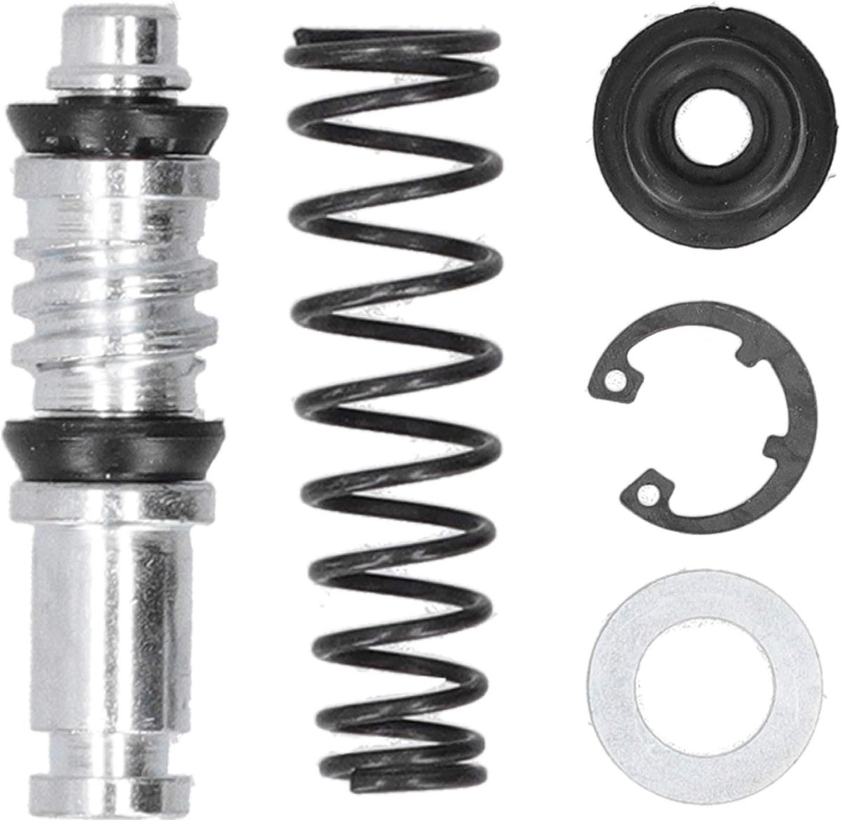 SnelShoppen - Motorfiets Koppeling Rempomp Reparatie Kit Master Cilinder met Piston Veer Afdichtingen 12.7mm Geschikt voor Motor/Motocross/Scooter