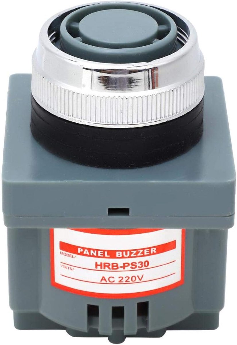 HRB-PS30 Electromagnetic Type Buzzer, Industrial High Power Alarm Buzzer 220V 80dB 50Hz(AC220V) - ShopVlot