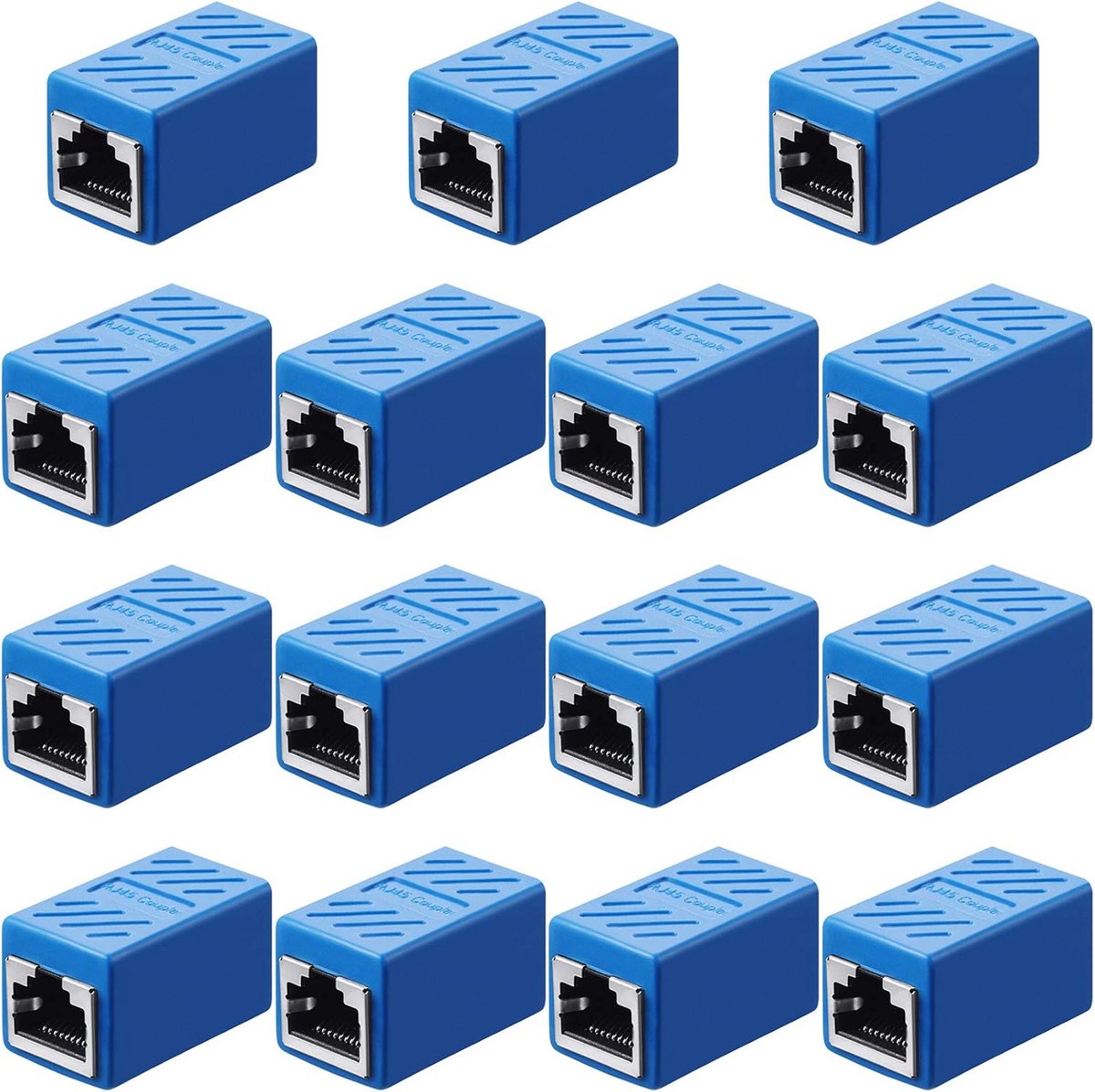 RJ45 Coupler, Ethernet Extension Adapter Network Ethernet Connector for Cat7/Cat6/Cat5e/Cat5 Ethernet Network Cable - ShopVlot