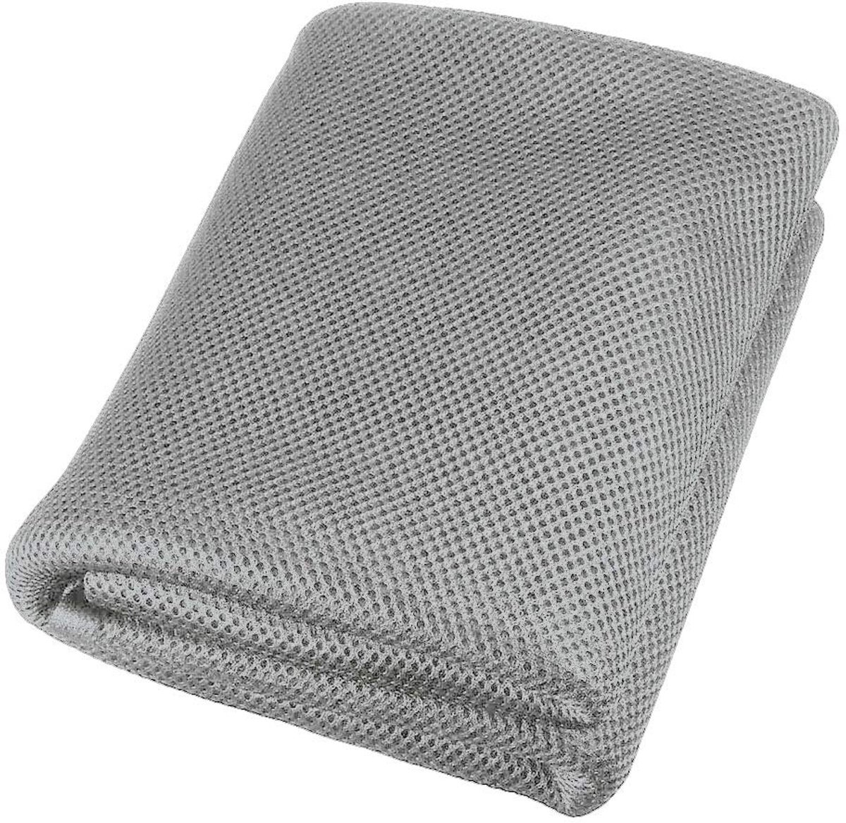 SnelShoppen - Speaker Mesh Grill Katoen (Geen Riet) Stereo Box Stof Stofdicht Audio Katoen 50cm x 140cm Zilver voor Vintage Speakers en Wandpanelen