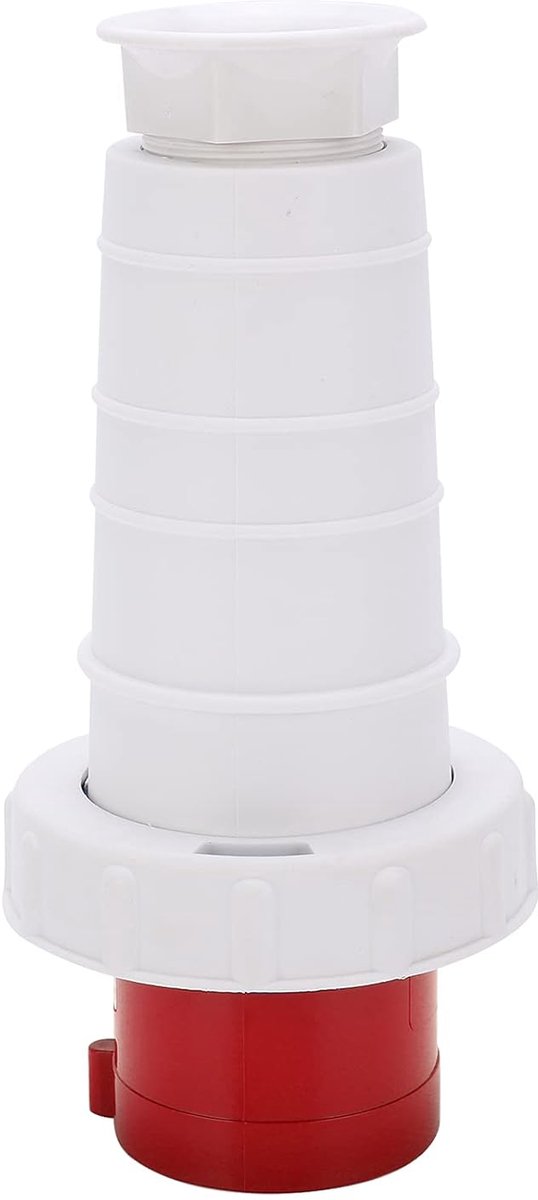 SnelShoppen - Industriële Stekker 63A, 5-Pins, 3P+N+E, 380-415V, Waterdicht IP67, Zware Industriële Kwaliteit, Stekkerconnector Voor Industrie en Chem