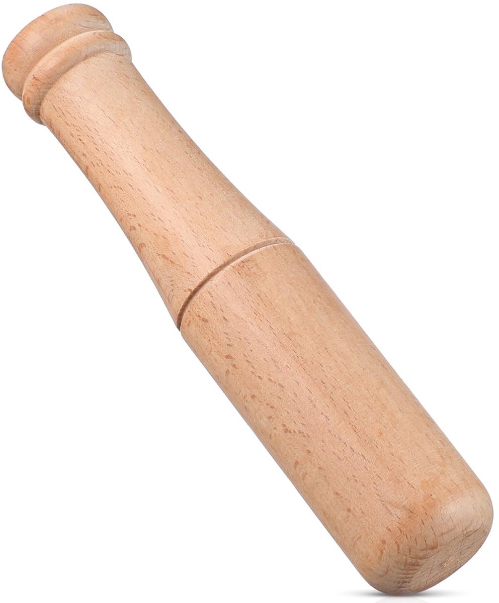 Angoily Beech Wooden Hammer Cutting Woodworking Wooden Hammer Beech Leather Craft Sewing Engraving Hammer DIY Toy - ShopVlot