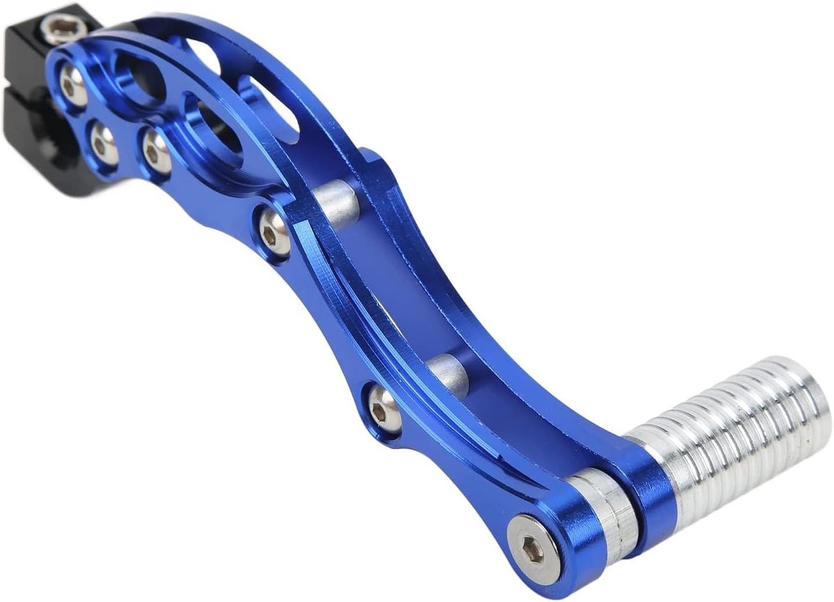 SnelShoppen - Universele Start Pedal Starter Lever Kickstart Lever voor Motor Scooter - Hoogwaardige Aluminium Accessoire - Blauw