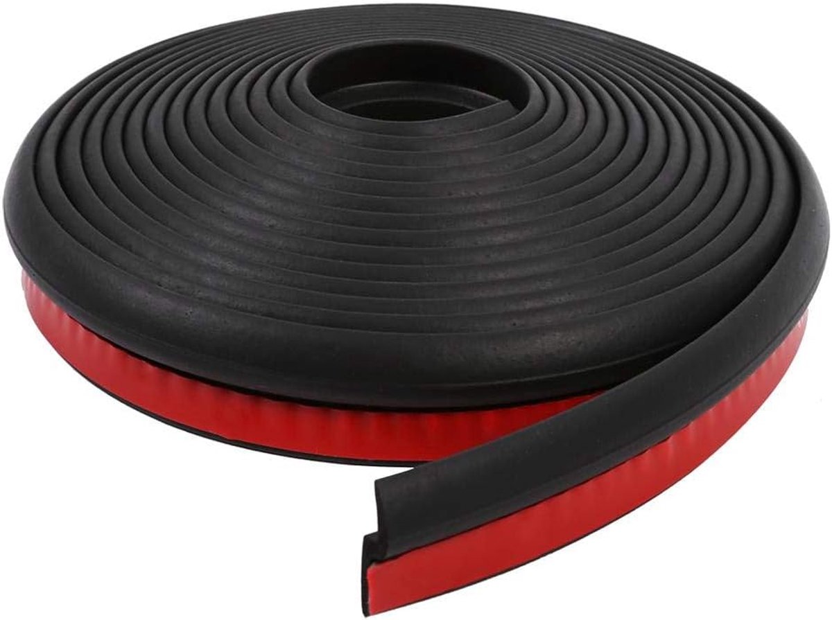 Deurrubbers Z-vorm 4M - Universeel rubber - Geluid en tochtwerend - Bescherming voor autodeuren - ShopVlot
