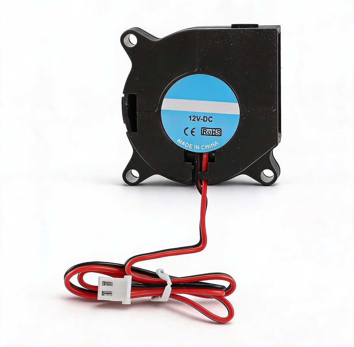 SnelShoppen - Blower Koelventilator 12V/24V 4020 DC 40x40x20mm Lage Vermogensconsumptie PBT Antiplastic Turbo Ventilator voor 3D Printer Accessoires