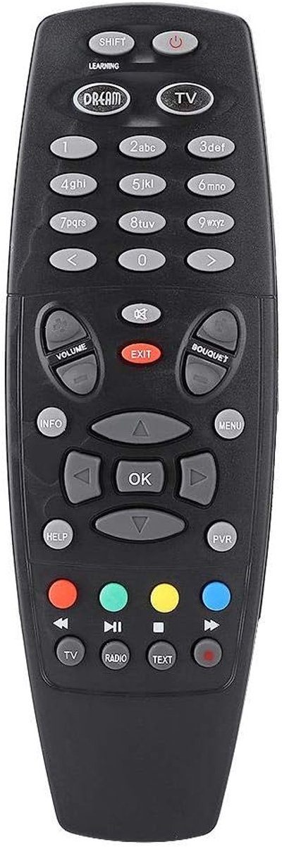 Set-top box Remote Control Replacement Smart TV Box Controller Compatible with Dreambox 800HD 800SE DM800 C/S/SE - ShopVlot