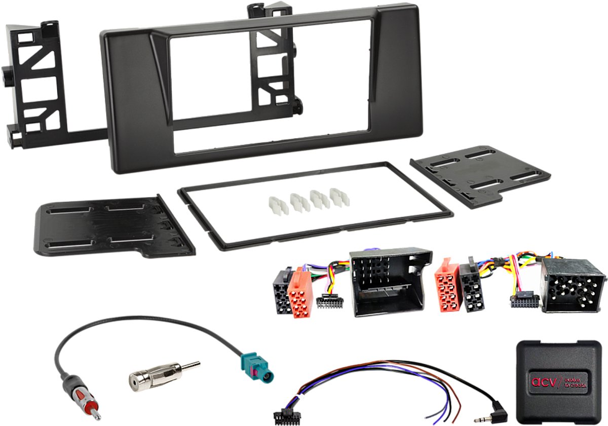 2-DIN Kit BMW 5 series(E39) 01/1996-05/2004 SWC/antenna