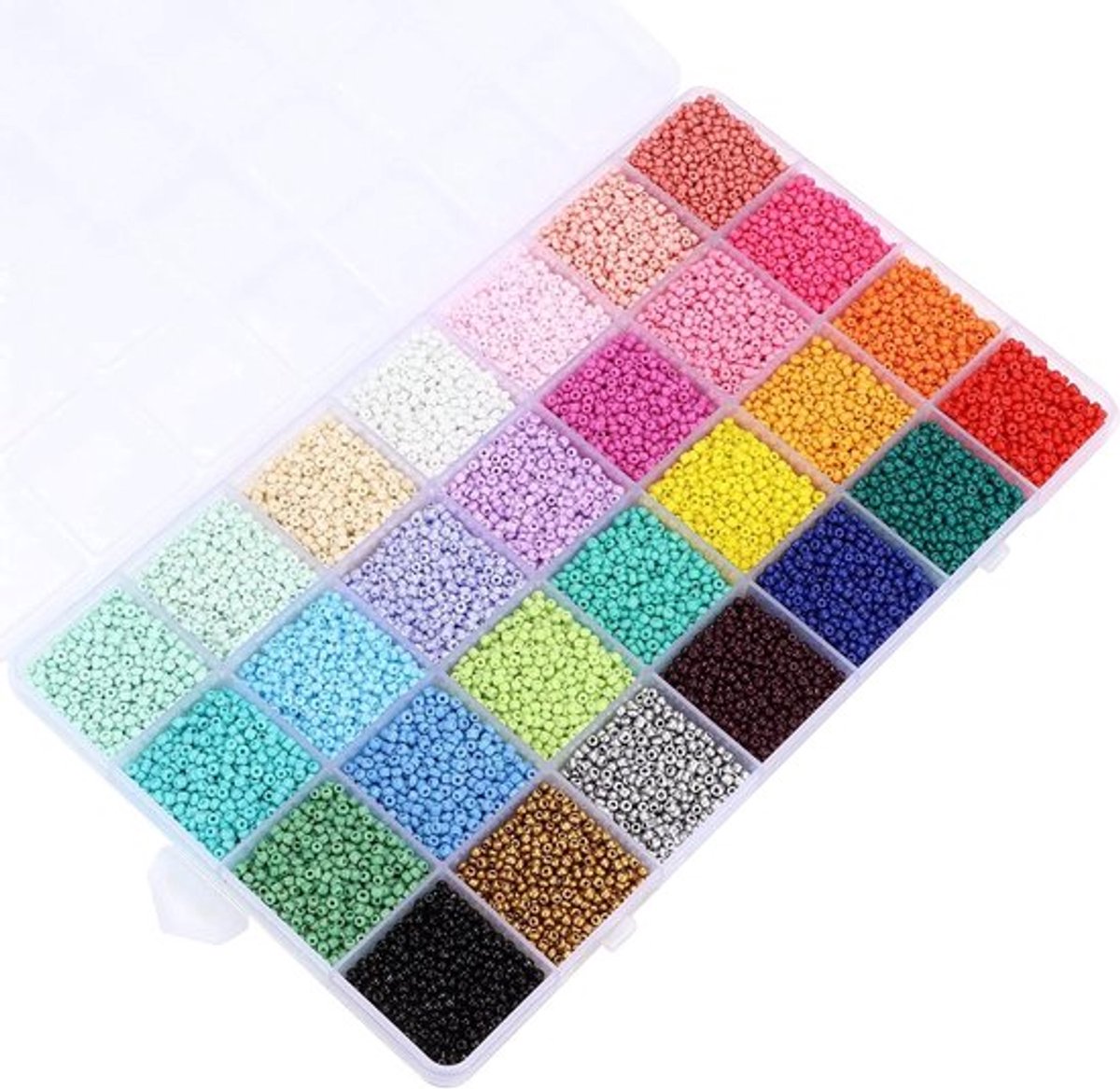 Kralen voor Sieraden Maken, Glazen Zaad Kralen voor Vrouwen en Meisjes, Perfect voor Armbanden en Creatieve Projecten