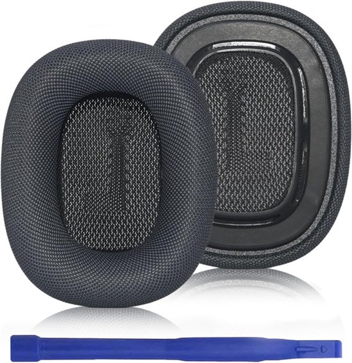 Vervangende oorkussens voor AirPods Max 2024 - Duurzame pads van zacht schuim voor ultiem comfort en geluidsisolatie in middernachtkleur