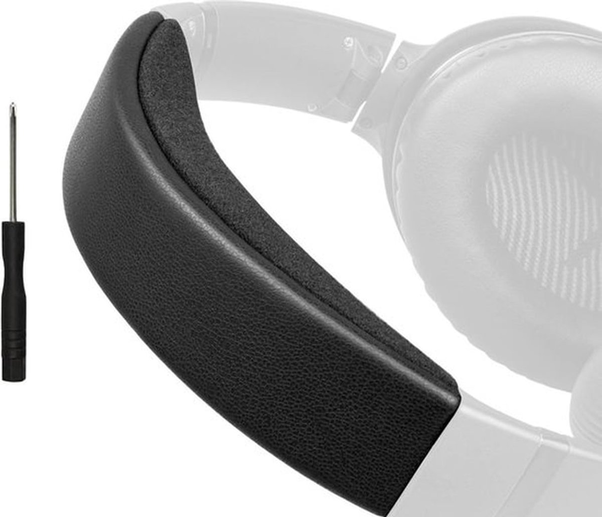 Vervangende Hoofdband voor Bose QC35 & QuietComfort 35 II Hoofdtelefoons, Eenvoudige DIY Installatie, Zwart, Comfortabel en Duurzaam