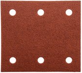 Makita P-33087 Schuurvel Red - Vlak schuurvel - Delta schuurvel - Velcro - Klittenband - K40 - 114 x 102mm (10stuks)
