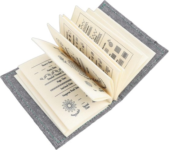 Borduurgids Boek - Stekenboek Hobby - Creatief Leren - Stapsgewijze Visuals - 15 x 10 x 3 cm - Niet gespecificeerd — afbeelding 4