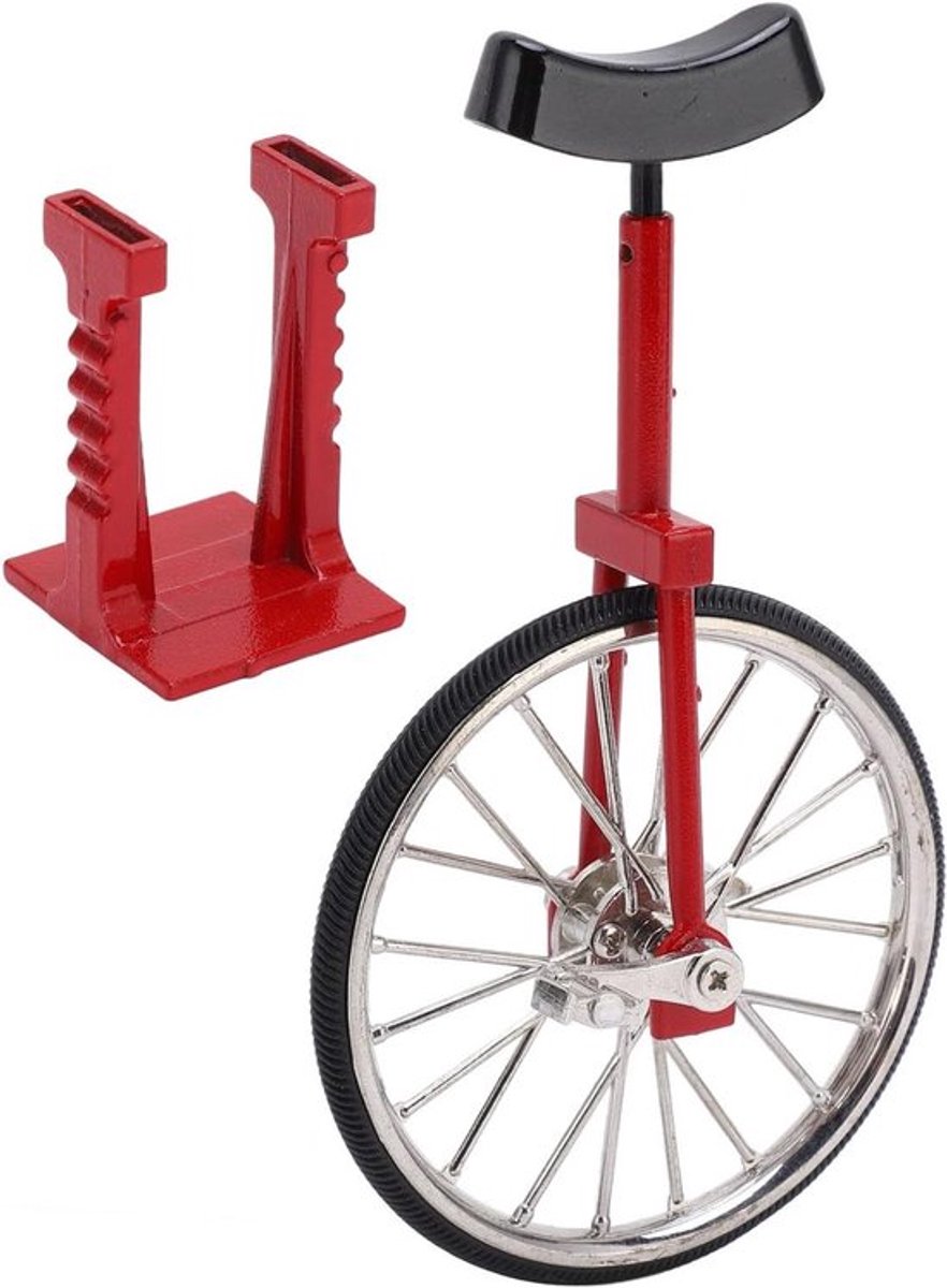 Eenwiel voor volwassenen, speelgoed met levendig ontwerp, mooi en exquisiet geweven legering, eenwielfiets ornament en decoratie