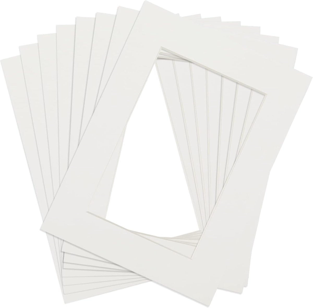 Passe-Partout 13x18cm - Beige Karton - 1.5mm Dikte - Versterkt de aandacht op uw kunst - ShopVlot