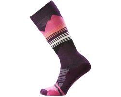 Smartwool Ski Targeted Cushion Pattern Otc Sokken Paars EU 34-37 Vrouw