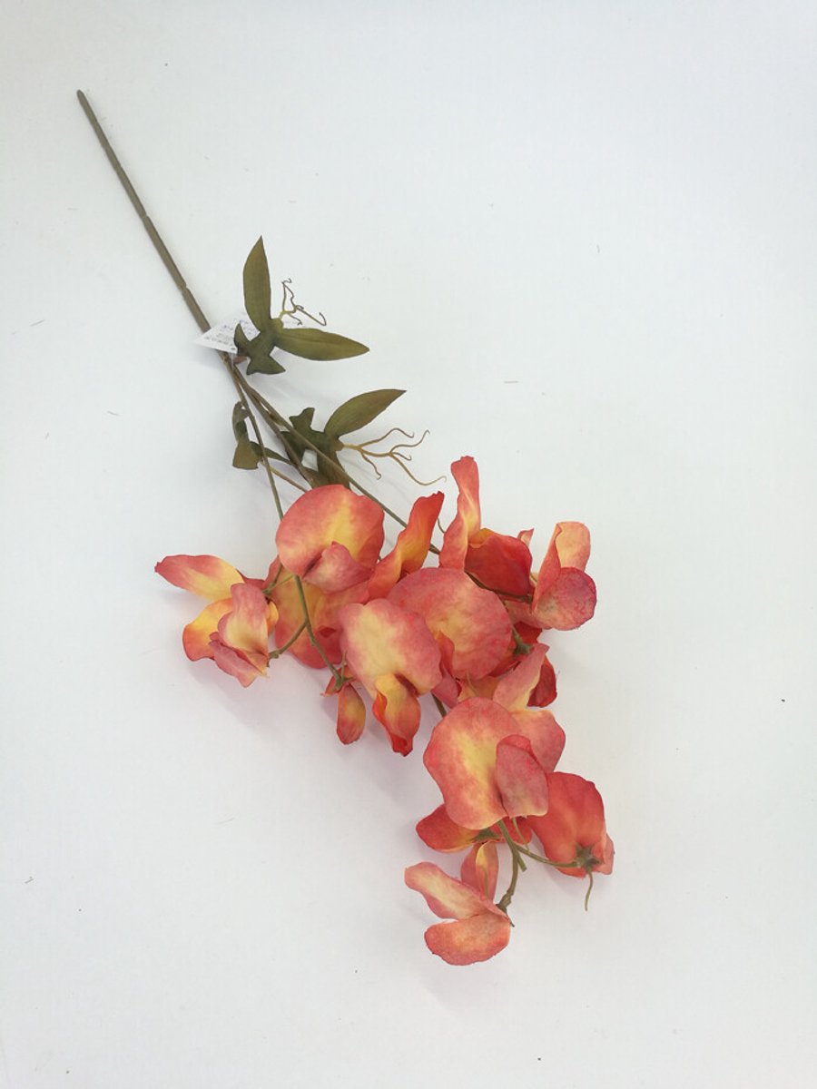 Kunstbloem Lathyrus 74cm roze