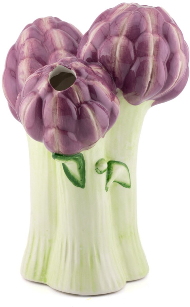 Aardewerk tulpenvaas Artichok