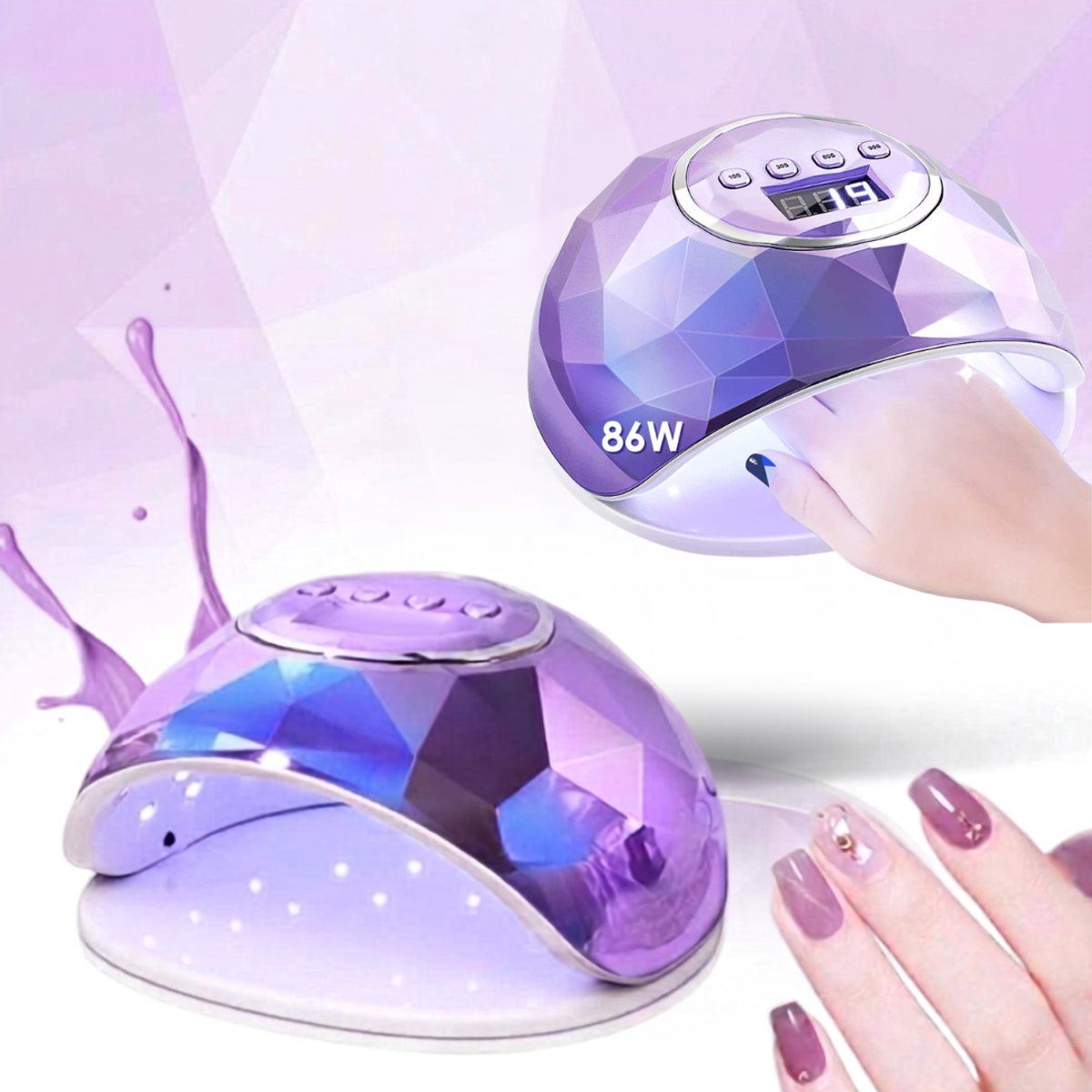CRLYN® UV Lamp Gelnagels – Nagel Lamp – Gel Nagel Lamp