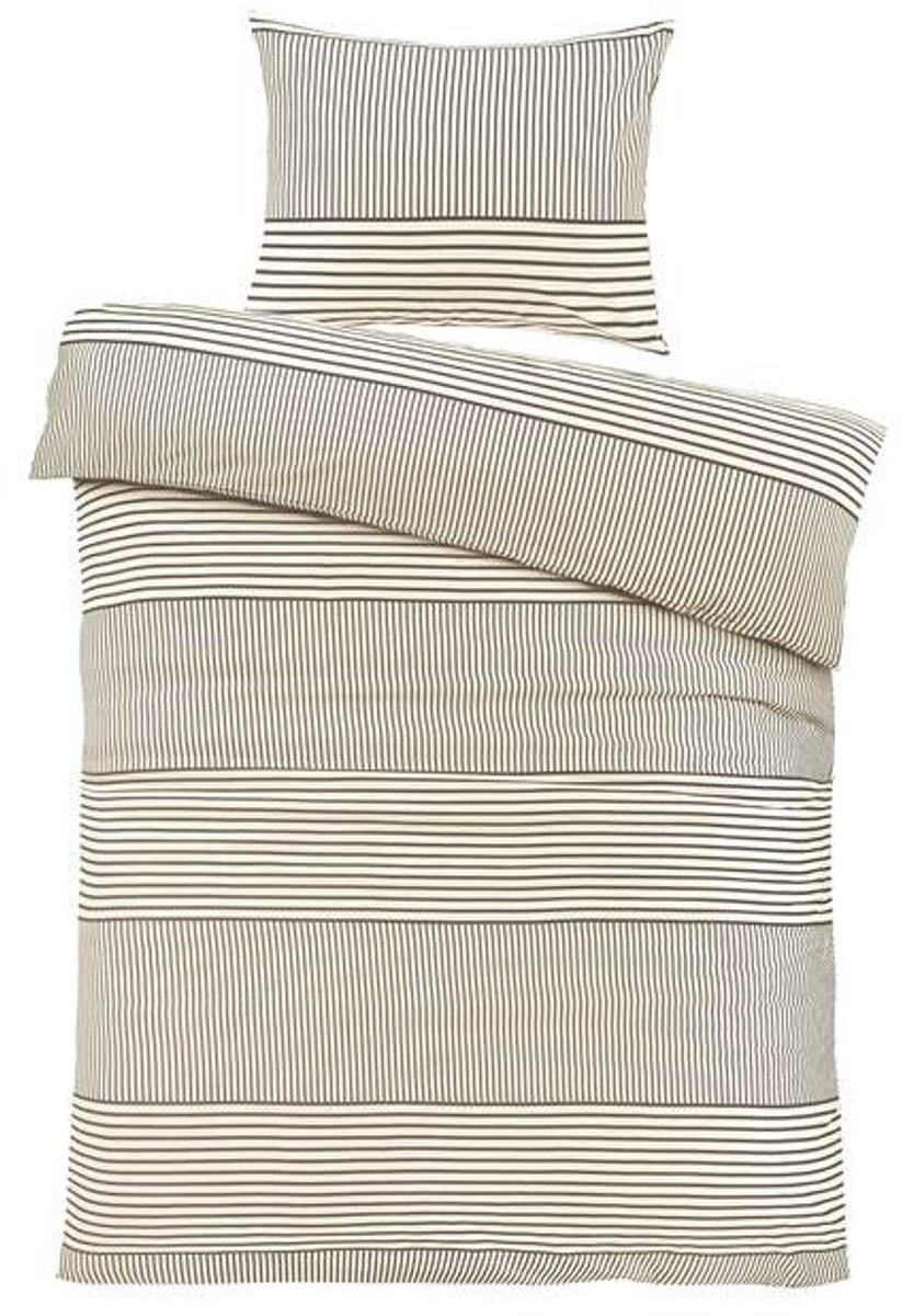 Day Dream Levi Dekbedovertrek - Eenpersoons - 140x200/220 cm - Antra