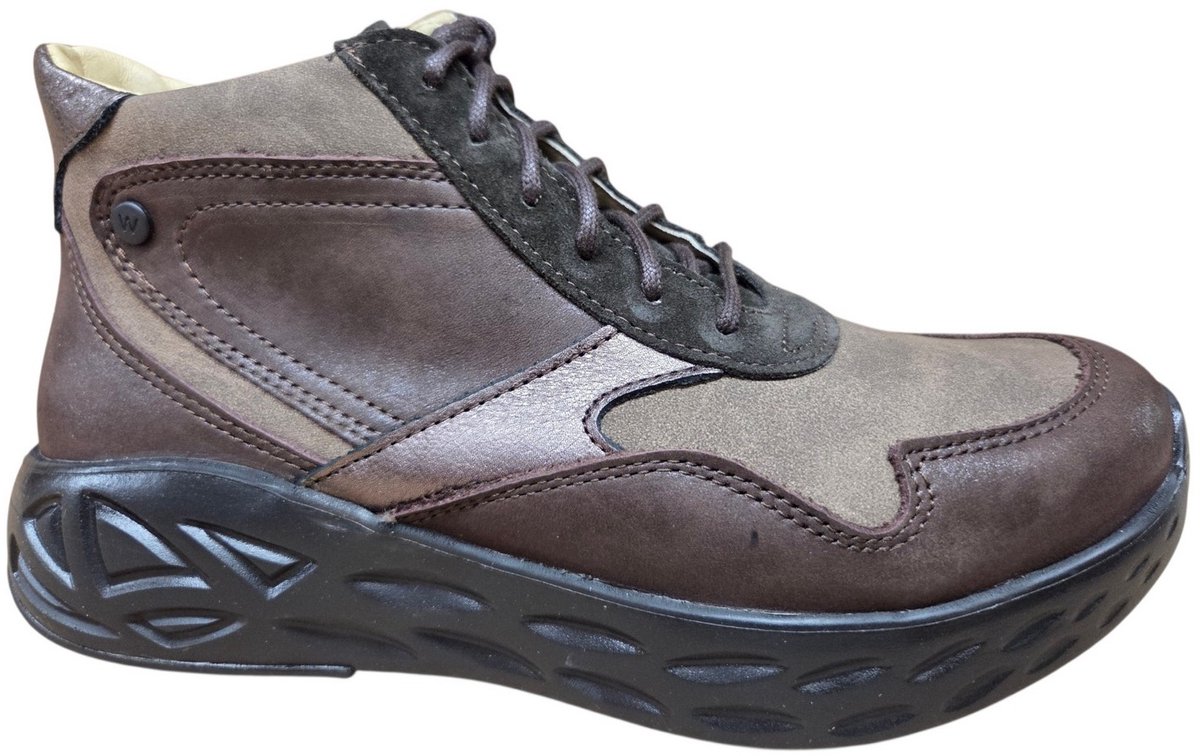 Wolky 0570890 300 Veterschoenen Bruin Combi Nubuck Dames - Bruin - 43