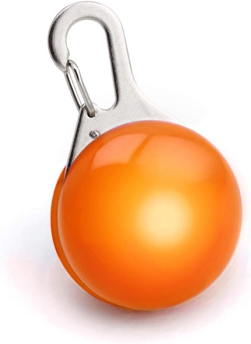 Lichtgevende Hanger - Oranje - Hondenharnas met LED Verlichting - Voor Honden